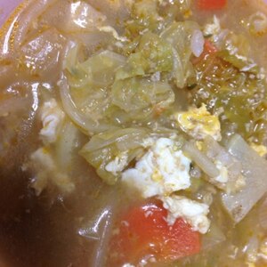 冷蔵庫の掃除！野菜スープカレー♪